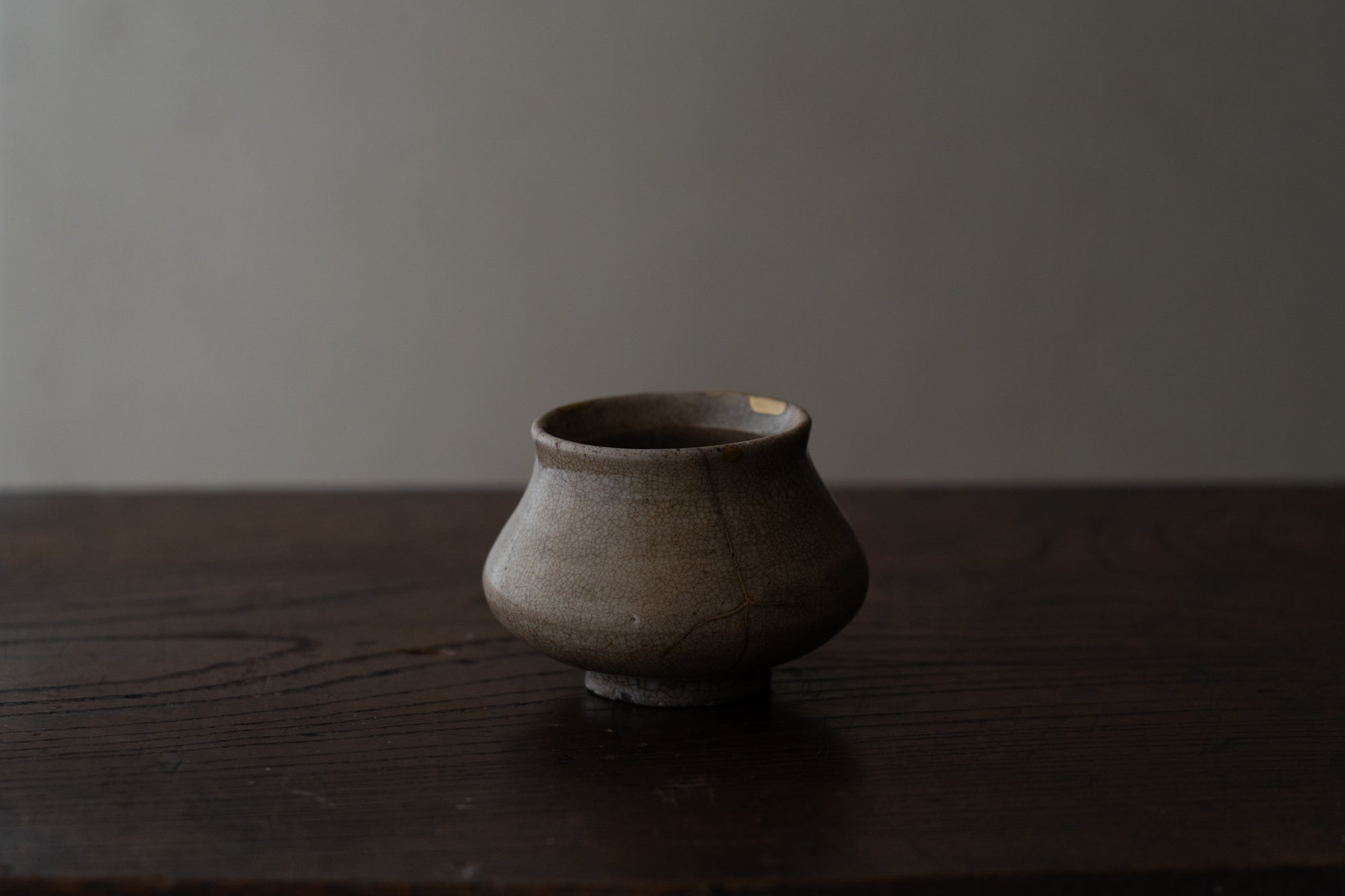 李朝井戸釉塩笥盃