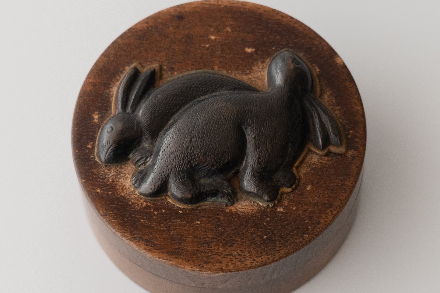 Incense holder in the shape of Rabbits