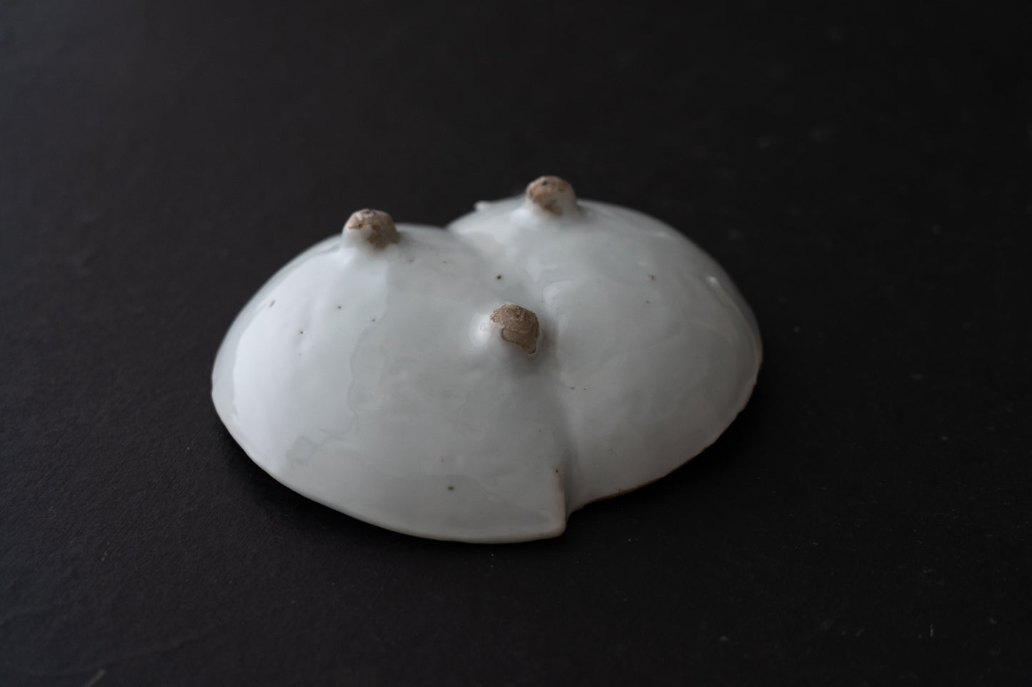 古染付桃形向付