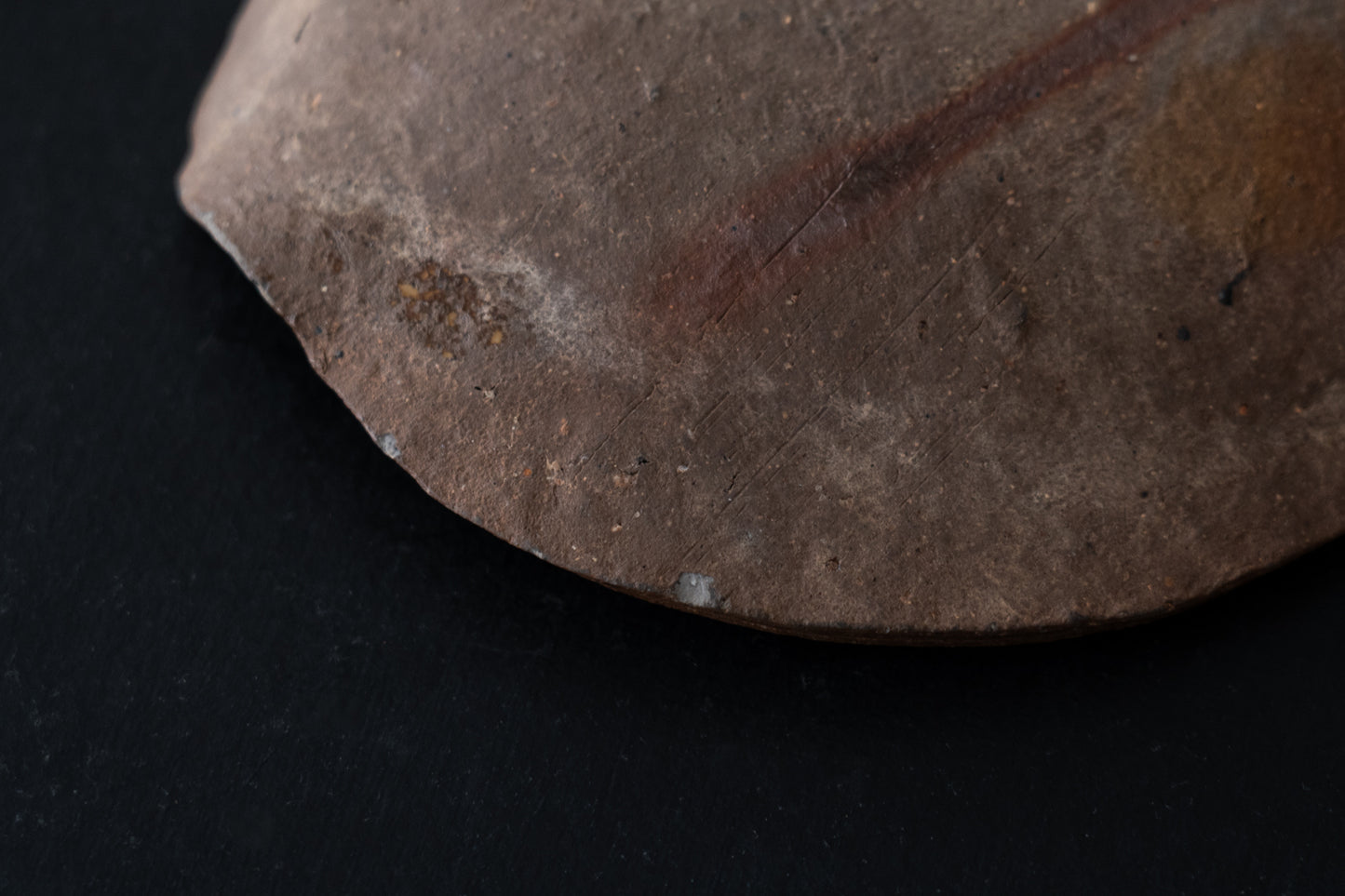 北大路魯山人 備前木の葉平向付