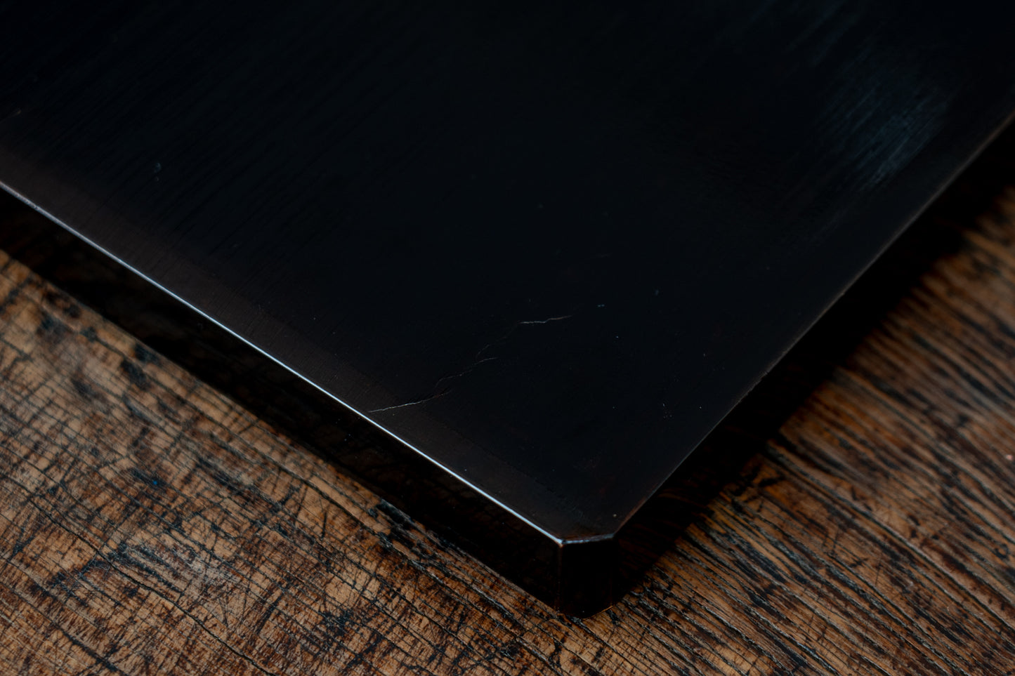 原羊遊斎 光悦写 蒔絵行雲文膳