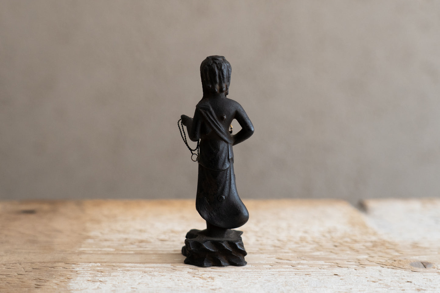 銅造不動明王立像