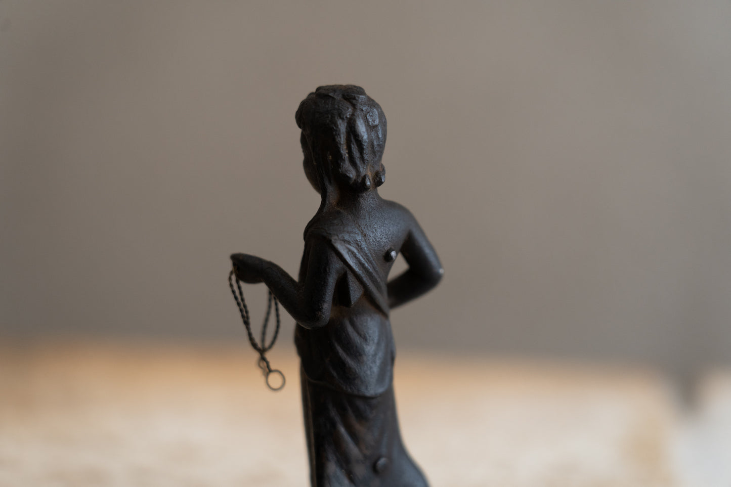 銅造不動明王立像