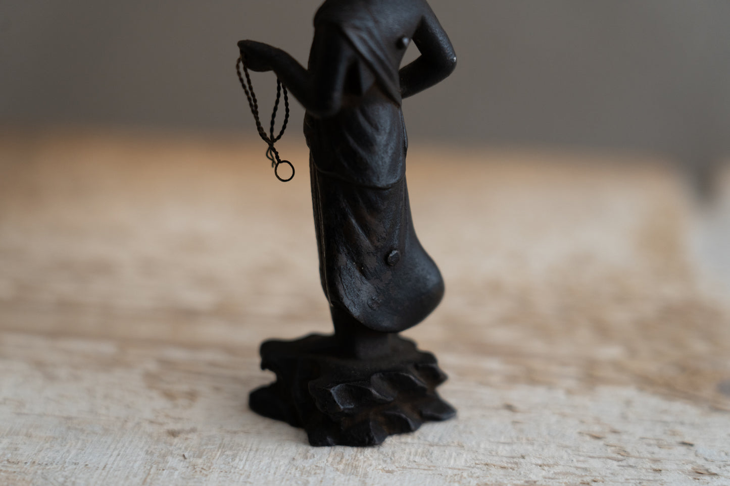 銅造不動明王立像