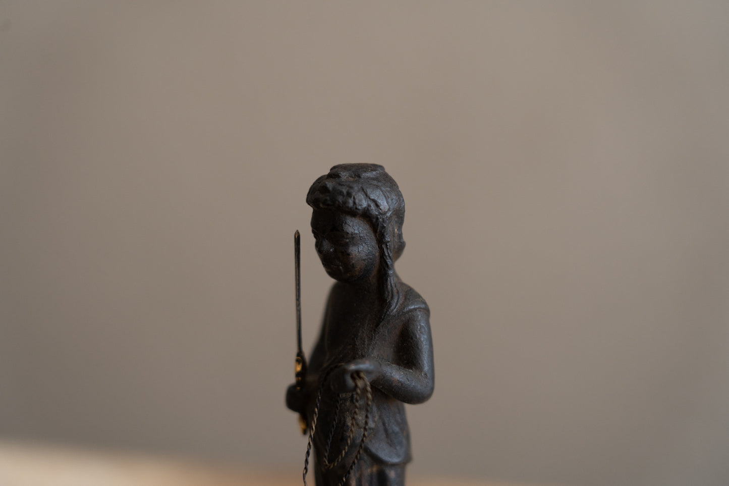 銅造不動明王立像