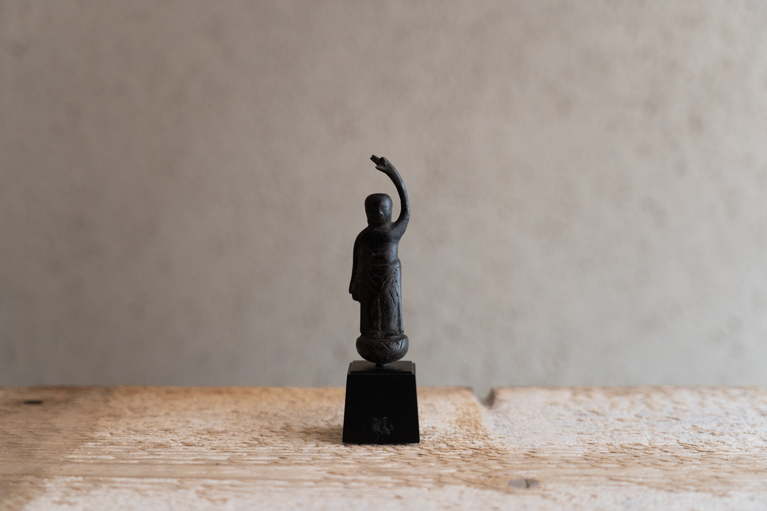 Bronze Standing Statue of the Birth of Shaka Buddha