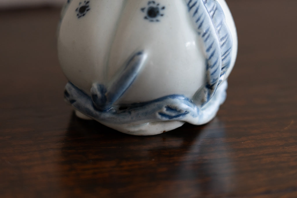 李朝青花桃形水滴