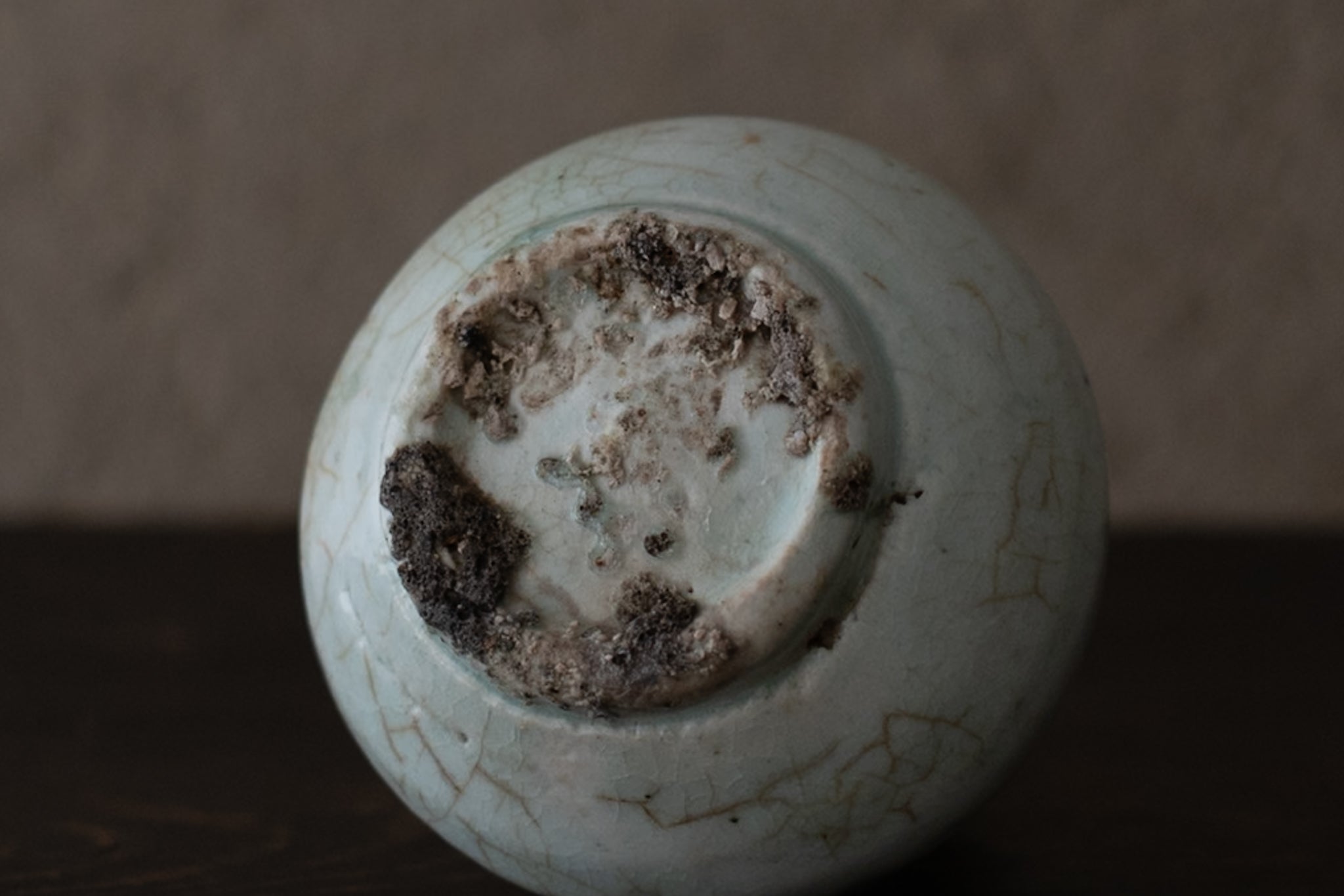 李朝白磁堅手徳利